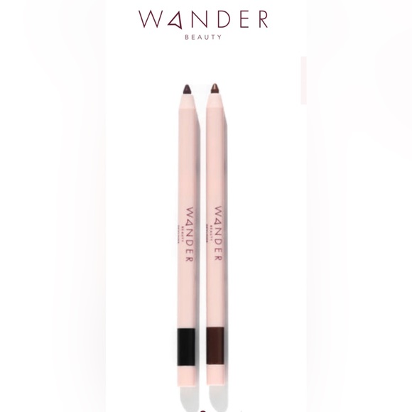 Wander Beauty Skyliner Duo Automatic Gel Eyeliner, Jet Black/Tan Line, 2 X .5 G - Picture 1 of 12